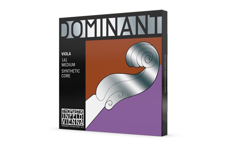 Dominant 4/4 Viola String Set.
"The original synthetic core string!"
Highly flexible, multi strand nylon core.
Full, live sound - rich in overtones.
Exceptional response.